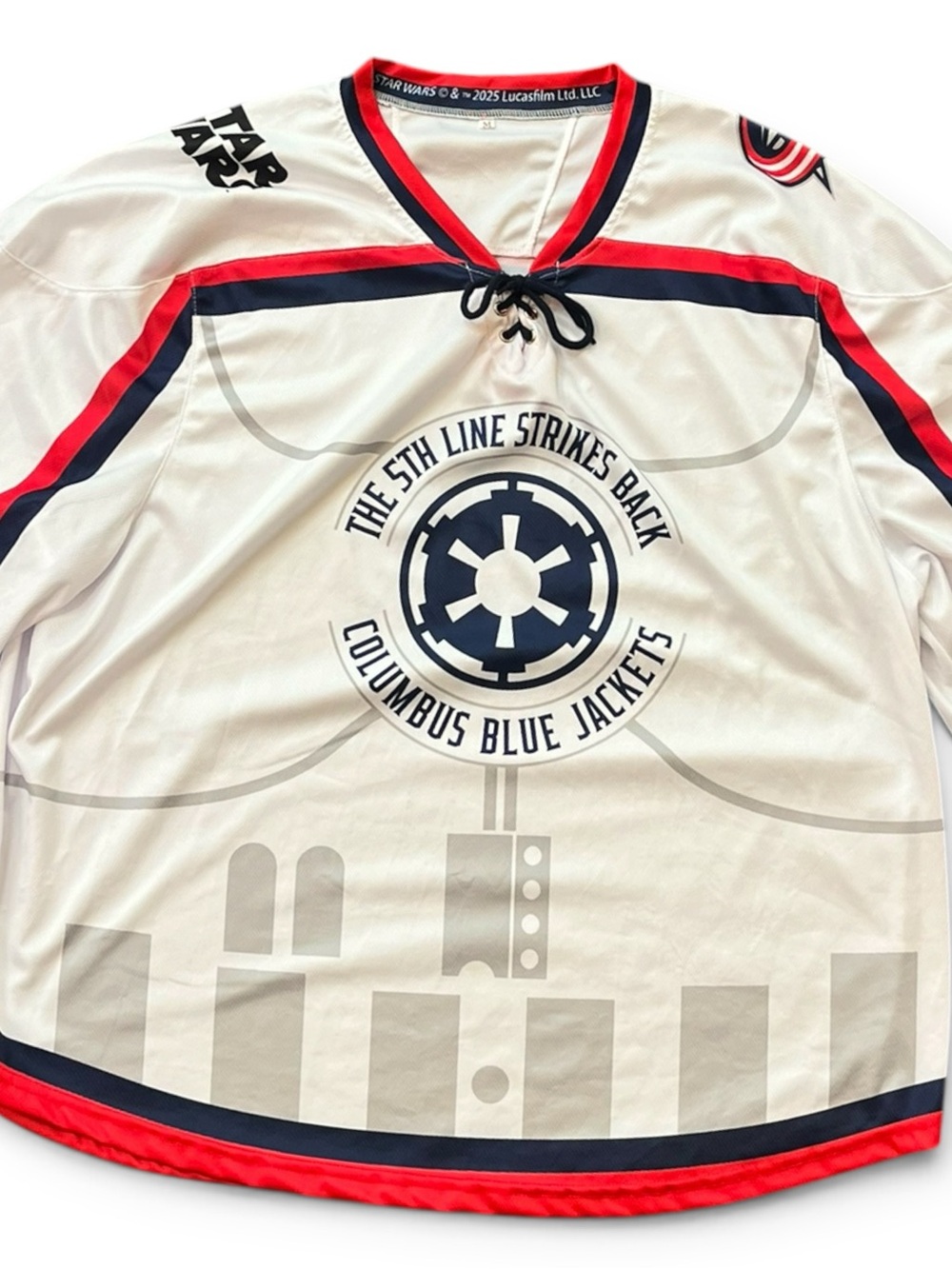 Columbus Blue Jackets Star Wars Jersey